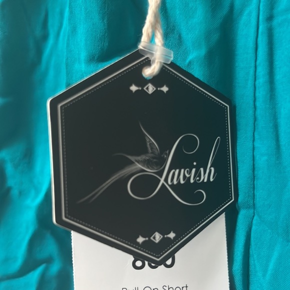 Lavish,Sea Jewel,Pockets,Lace,Pull-On Shorts,Medium,NWT - Picture 6 of 11